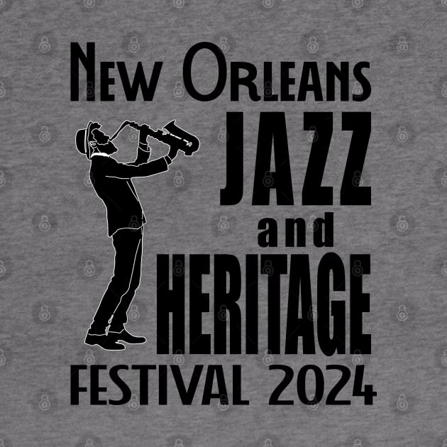 New Orleans Jazz Festival 2024 by Womens Art Store